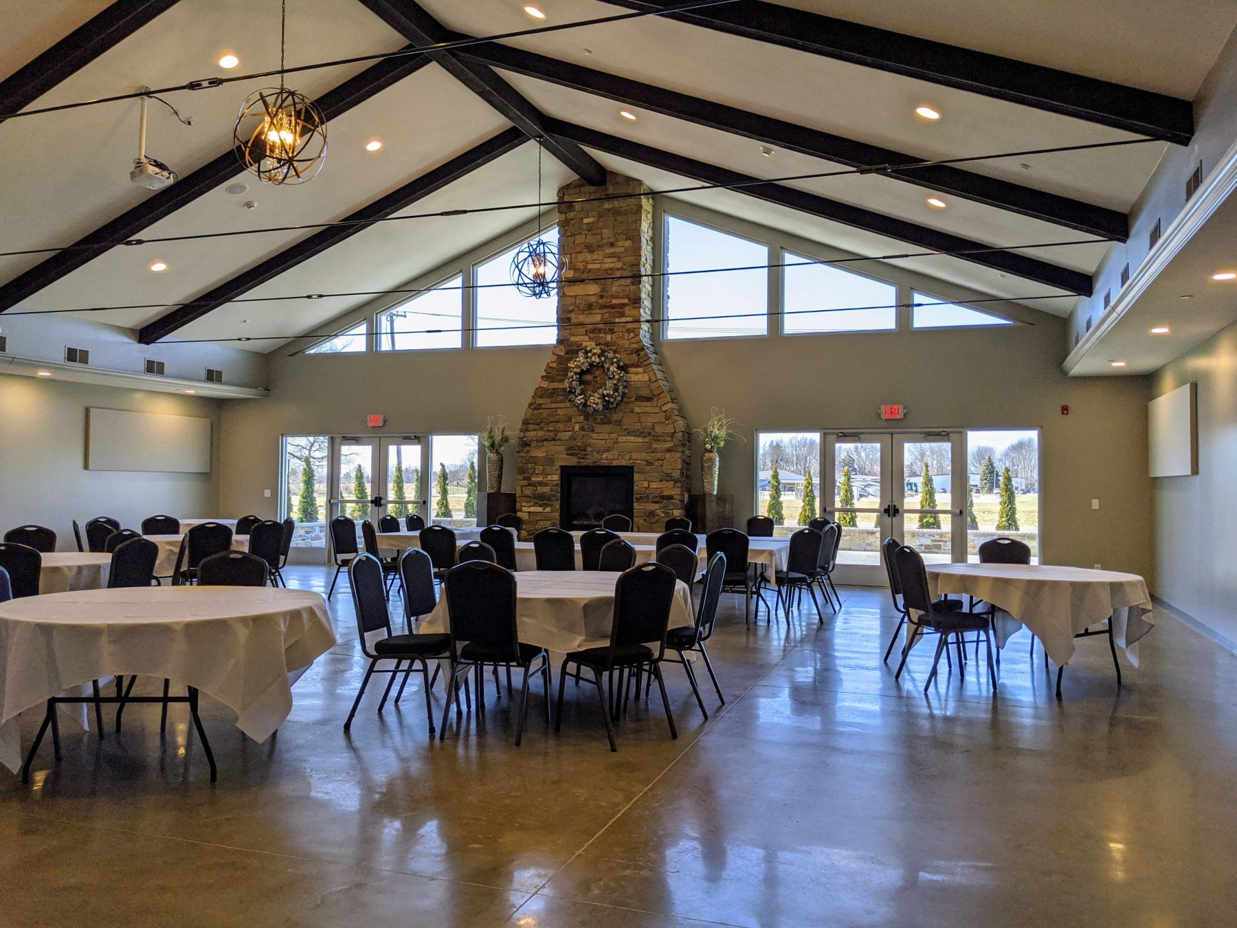 The Blue Teal construction details in Wakarusa, IN by R. Yoder Construction